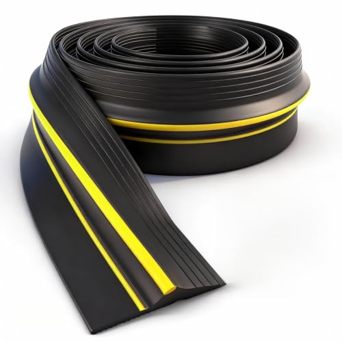Seruno X Junta Para Puerta De Garaje De 3 M, Garaje Universal Puerta Garaje Junta De Goma Para Umbral, Para Protección De Hojas, Suciedad 3m 88mm 14mm