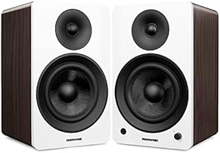 Fluance Ai61 Powered 2-Way 2.0 Stereo Bookshelf Speakers with 6.5