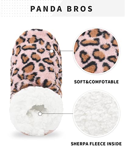 Image of Panda Bros Women's Bootie Slipper Socks, Non-Slip Gripper House Socks