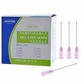 Disposable sterile needles 100Pack (18G-1.5IN)