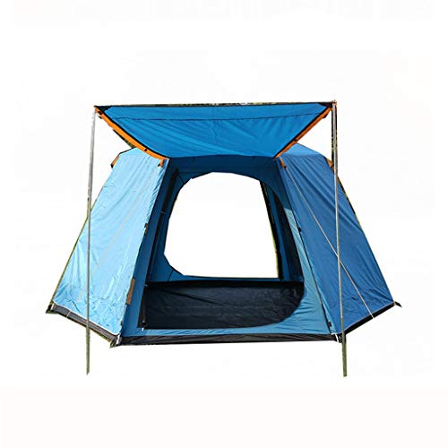 Tente 3-4 personnes automatique de camping étanche cabine