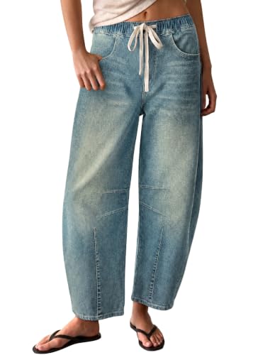 Barrel Jeans Women Boyfriend Baggy Jeans - image 1