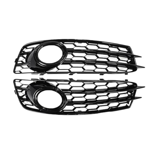 Couvre lampe en maille nid d'abeille premium pour restaurer le pare-choc avant de l'A3 8P S-line