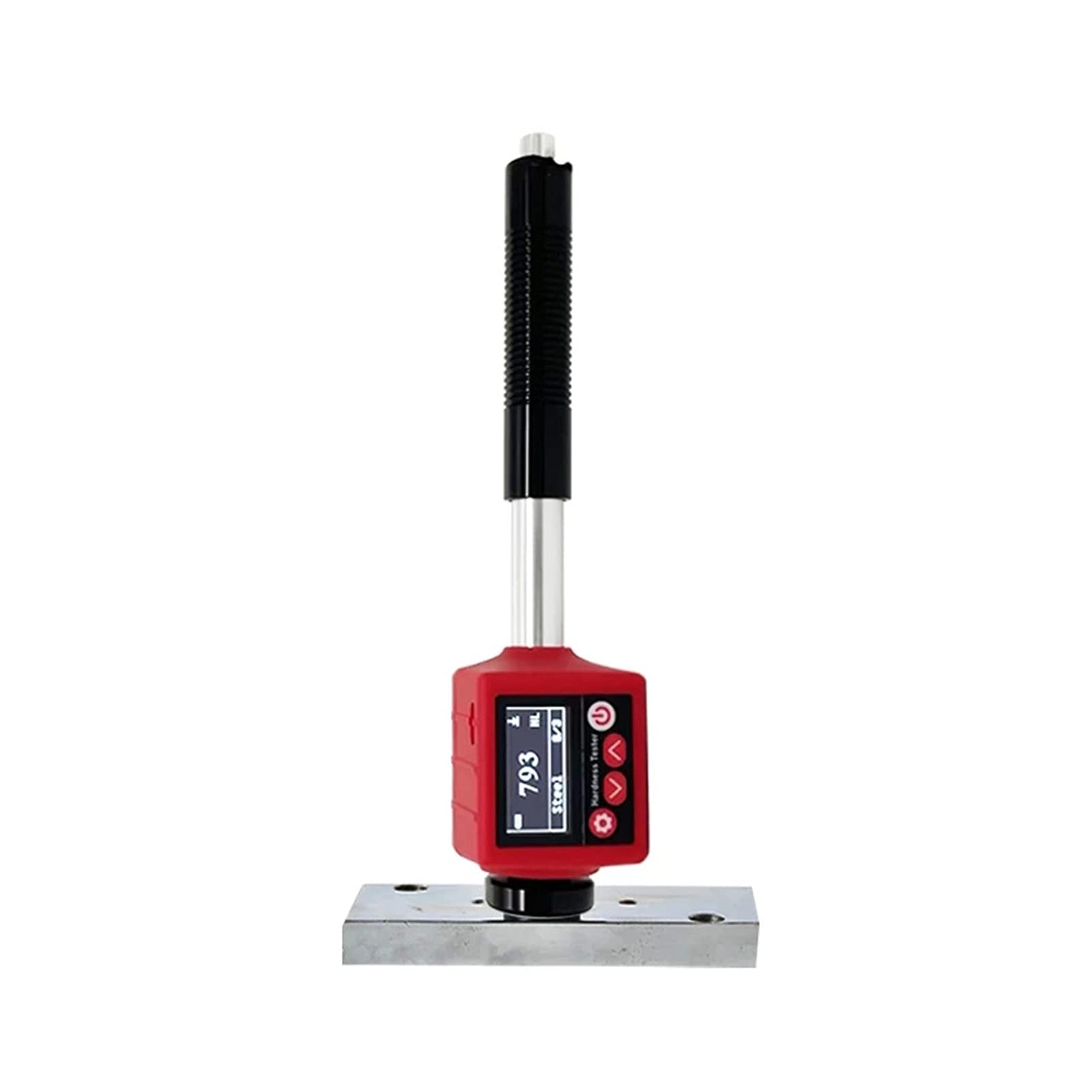 EDEDE Refraktometer, Pen-typ-tragbarer Leeb-Härte-Tester, digitaler Metallhärtetester for Edelstahlbereich HRC HRB HB HL HV HS Durometer für Weinherstellung, Bierbrauen, Obst, Zuckergehal(Noir)