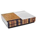 DeinDesign Skin kompatibel mit Microsoft Xbox One S Aufkleber Folie Sticker Retro Wand Wall