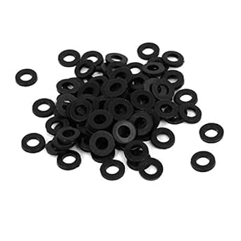 Nylon Flat Shim Washers Insulation Spacers, Ring Plastic Washers | Brass & Steel Metal Components Manufacturing | WAS SHENG