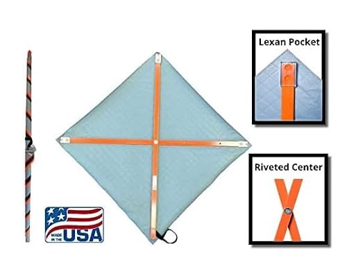 Traffic Roll-Up Sign Kit with Stand – Collapsible Safety Sign & Heavy-Duty Portable Stand, High Visibility, Easy Setup (Utility Work Ahead, Reflective)