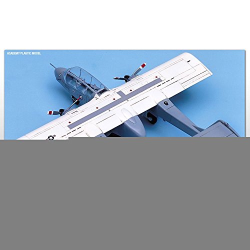 Amazon | Academyプラスチックモデルキット1 / 72 OV - 10 Bronco