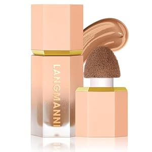 Vloeibare Contour Stick -Ingebouwde Spons Tip Gebeeldhouwde teint Wand Contour Waterdichte Langdurige Natuurlijke Bronzer Glad Glans Shimmer Gezicht Highlighter Beauty Contour Stick