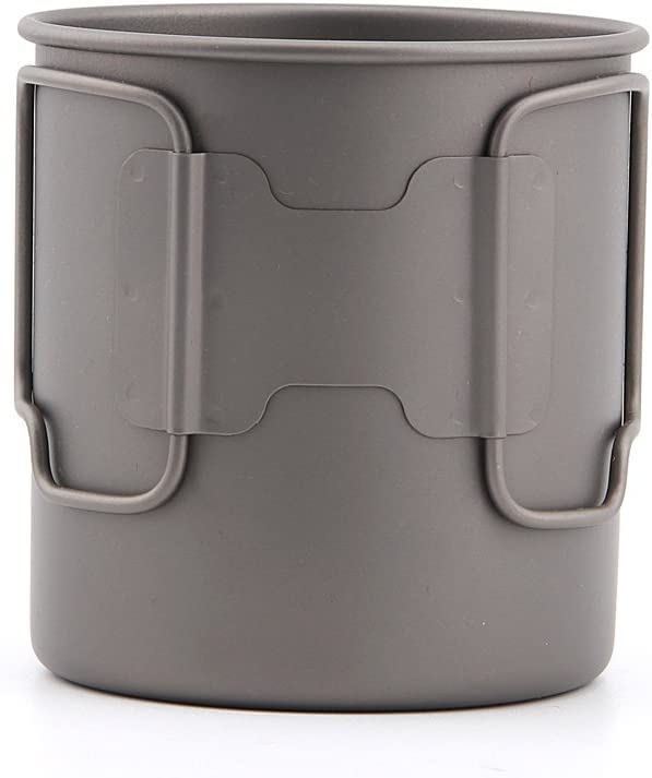 Pot de Camping Ultraléger en Titane 450ml avec Couvercle TOAKS - 5