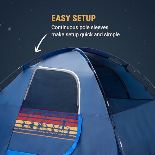 Coleman Stranger Things 4-Person Dome Camping Tent