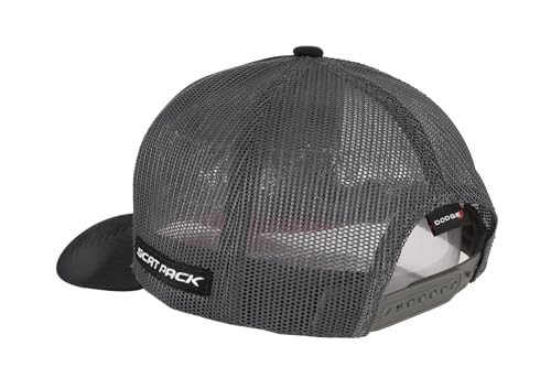 Gorra Snapback Trucker Dodge Scat Pack Negra y Roja miniatura 5