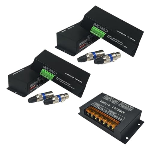 Décodeur DMX512 variateur DC12-24V pour bande LED RGBW 5050 - 3
