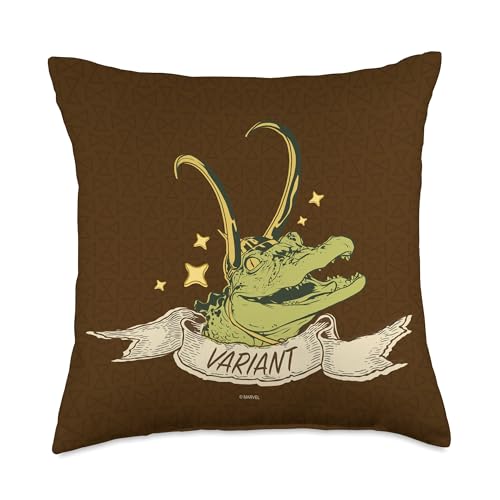Coussin Alligator Loki Variant Marvel pour égayer un canapé terne avec style - 2