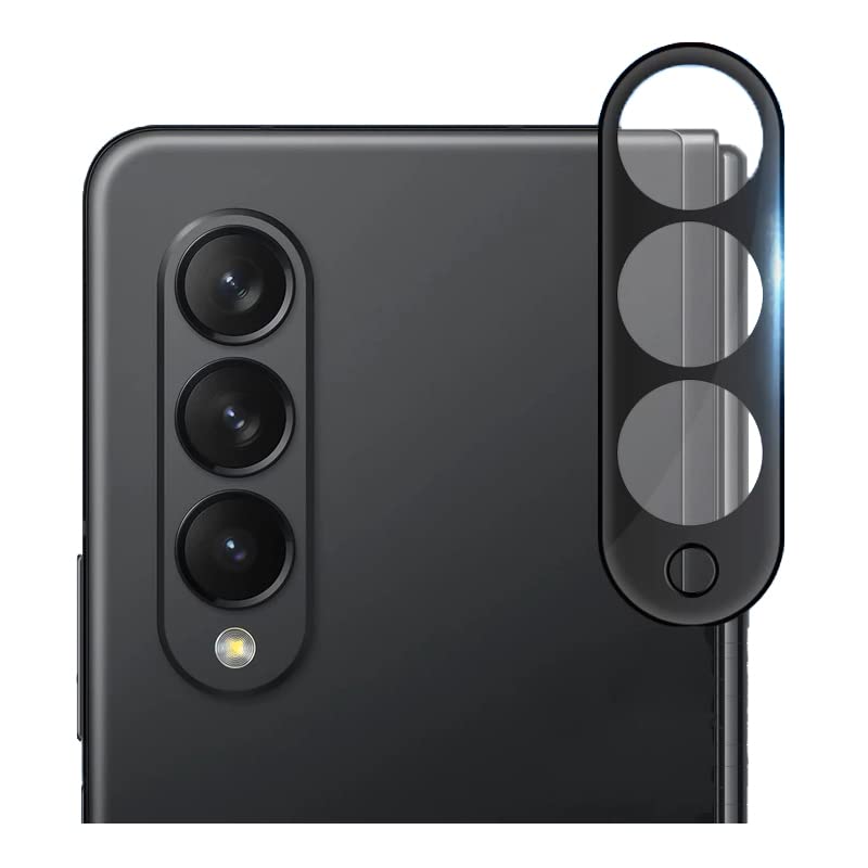 GADGET GEAR Samsung Galaxy Z Fold 4 Camera Lens Protector Glass Ring Anti-Scratch Bubble-Free Camera Lens Tempered Glass