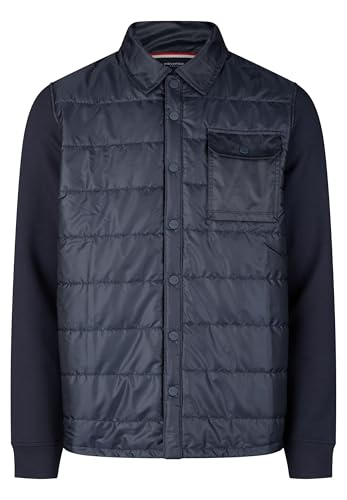 Sweat overshirt homme en coton biologique surchemise haut de gamme aux finitions minimalistes