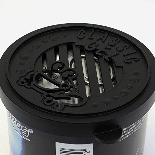 Auto Dynasty Tree Frog Black Squash 80g/2.8oz Natural Gel Car/Office/Home Can Air Freshener JDM