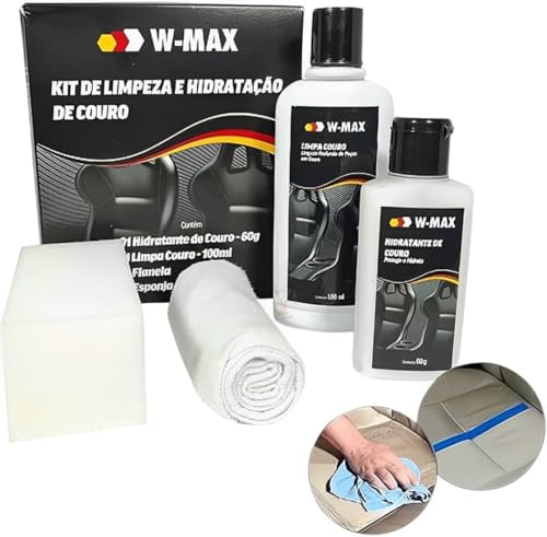 Kit Limpeza E Hidratação De Couro Wurth - Limpa E Hidrata
