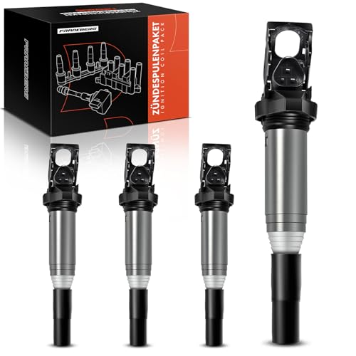 Frankberg 4x Bobina de encendido Módulo de encendido Compatible con 116i-135i 220i 316i-335i M3 520i-550i 630i-650i 735i X3 X5 X6 Z3 Z4 DS3 DS4 DS5 Min.i RCZ 207 208 308 3008 Sustituir# 12137594937