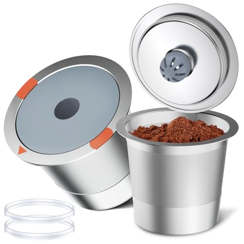 Noalto Reusable K Cups and Coffee Pods,Universal stainless steel k