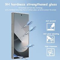 Yonntmmi Schutzfolie für Galaxy Z Fold 6 für Panzerglas, 2 Stück Galaxy Z Fold 6 Schutzfolie & 1 Stück Fold 6 Kameraschutz Schutzglas, HD/9H Härte Panzer Schutz Glas für Galaxy Z Fold 6 – Ansicht 5