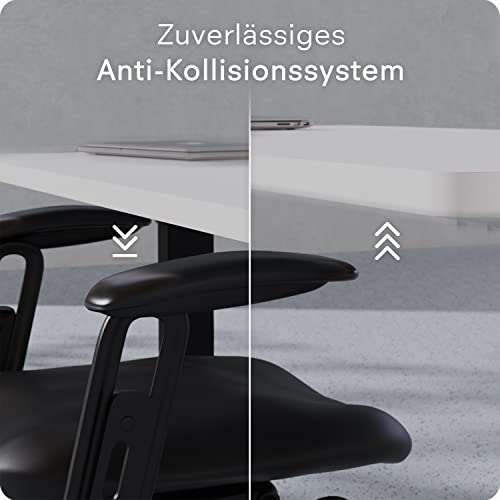 Eckschreibtisch höhenverstellbar DESQUP Corner elektrisch