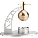 Genérico Modelo de máquina de Vapor con Kit de Caldera, Kit de Modelo de Motor Aeolípila Antiguo para Bricolaje Que Funciona, Set de Ciencia de física para Adultos,Plata