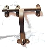 IMITACIÓN OXIDO Cerrojo para puertas, cerrojo rústico, cerrojo de forja 27 cm. largo