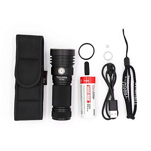ThruNite TC20 3800 High Lumens Tactical Flashlight, USB Rechargeable LED Handheld Flashlight XHP70B LED - NW - Image 5