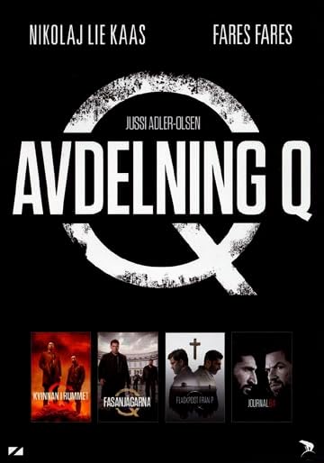 Department Q - 4-DVD Collection Set ( Kvinden i buret / Fasandræberne / Flaskepost fra P / Journal 64 ) ( The Keeper of Lost Causes / The Absent One / A Conspiracy of Faith / The Purity of Vengea