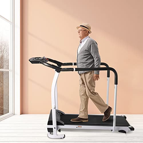 Caminadora motorizada ajustable 220 lbs capacidad miniatura 4