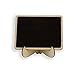 HOMETOOLS.EU® - 6x Klassische Tisch Holz-Tafel Mini Namens-Schild beschreibbar, Buffet, Party, Feier, Hochzeit, Deko, Vintage Landhaus, Tafel, 6er Set