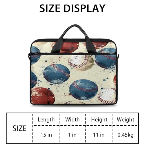 Bolsa para Laptop de 15 pulgadas con diseño Vintage Sport miniatura 2