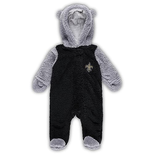 Image of Newborn & Infant / NFL Game Nap Teddy Fleece Bunting Full-Zip Sleeper