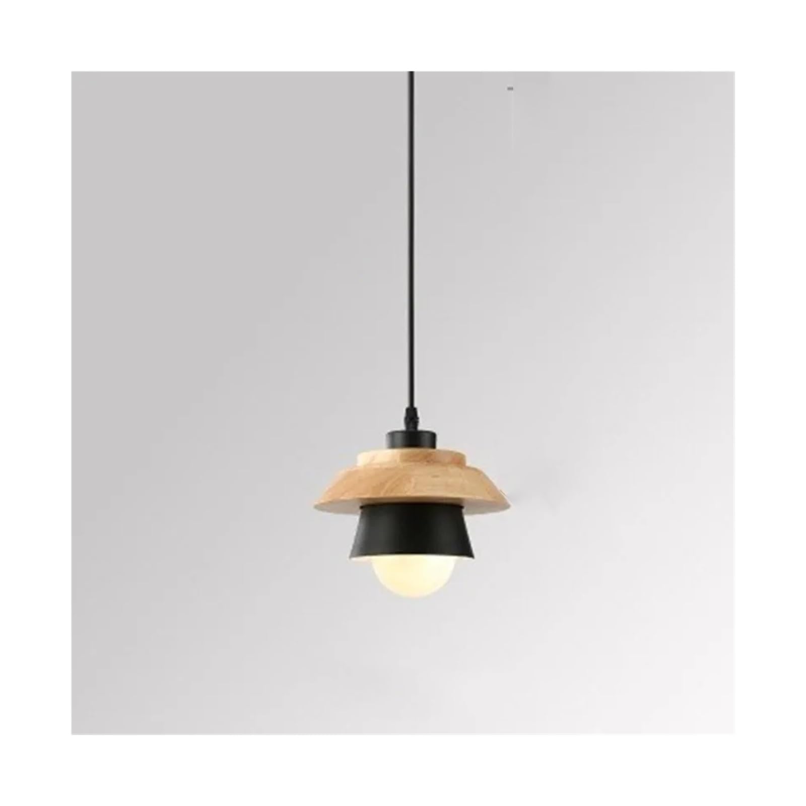 Wooden Hanging Chandelier V-intage Pendant Lighting Compatible with Living Dining Bedroom Loft Kitchen Colorful Pendant Lighting