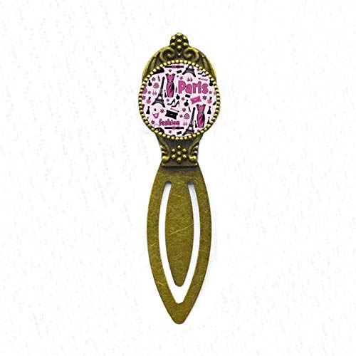 Marque-page Tour Eiffel rose Dressage Lady France aux finitions chic