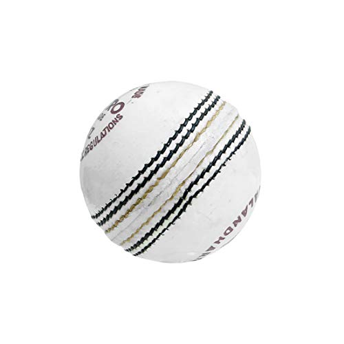 Balle de cricket CW Maestro Blanc Practise résistante à l'eau pour progresser