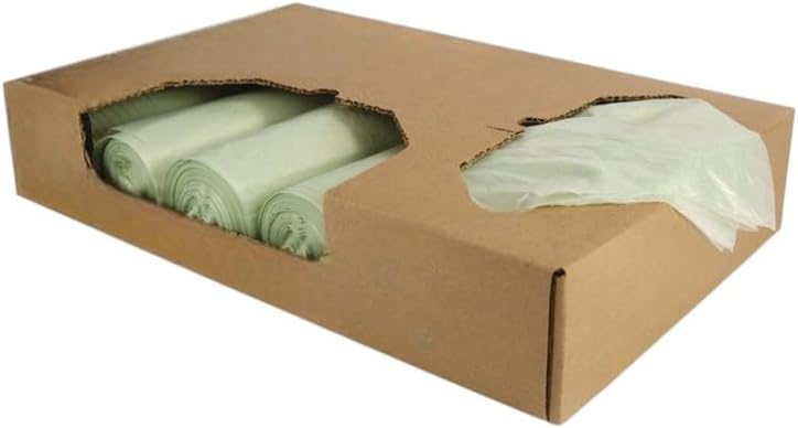 For Heritage Y7658TER01 60 gal. Biotuf Compostable Can Liners - Green (100/CT) Model-C8P8-12581