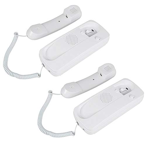 Home Intercom, Wired Two Way Intercom Doorbell with Communication Range of Up to 200 Meters, Clear and Smooth Calls, Suitable for Offices and Homes by Dioche - Image 8