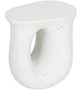 UNHO セメント サイドテーブル ホワイト Amazon｜UNHO サイドテーブル セメント ソファテーブル 室内