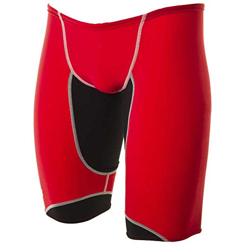 Mosconi Trigger Jammer bicolore rouge et noir stretch pour garçon
