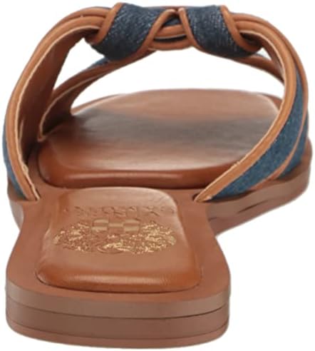 Vince Camuto Women's Barcelens Flat Sandal, Indigo Wash, 11 | Image 2
