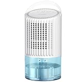 Dehumidifier, 34oz Small Dehumidifiers for Home, Ultra Quiet (25dB) 350 sq ft Mini Dehumidifier, Portable for Bathroom Bedroom Closet Basement RV, with 7-Color LED, Smart Defrost, Auto Shut-Off