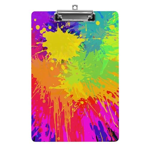 Presse-papiers A4 coloré avec pince en métal pour l'organisation de vos documents professionnels