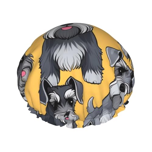 10-Pack Clear & Assorted Color Waterproof Luxurious Premium Vinyl Disposable Shower Caps Elastic Bath Cap for Women Spa,Home Use,Hotel and Hair Salon, Hair Treatment, Standard Size, Keeps Your Hair Dry