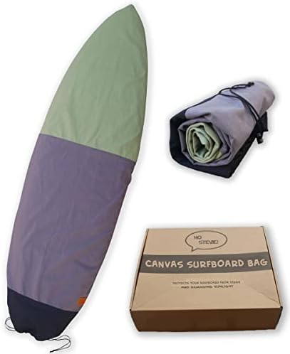 Ho Stevie! Canvas Surfboard Bag - No Melted Wax on Car - Sun/Thing Protection