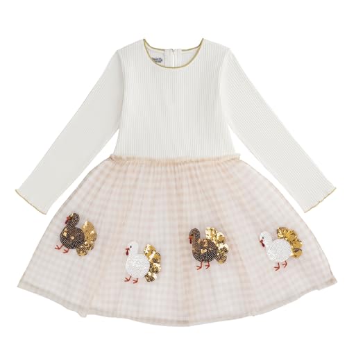 Mud Pie Baby Girls Kids Thanksgiving Turkey Tutu Dress