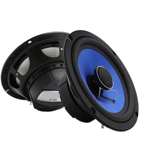SVSBJMK 6.5 Inch Car HiFi Coaxial Speakers Car Door Auto Audio Music Stereo Full Range Frequency Speaker Universal Car Audio Speakers