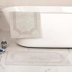 Grey Shaggy Set of 2 20x32-17x24