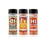 Chef Chad White - Northwest Spice Collection - BBQ Rub Gift Set - Pork, Chicken, Brisket BBQ Rub Set - Set of 3